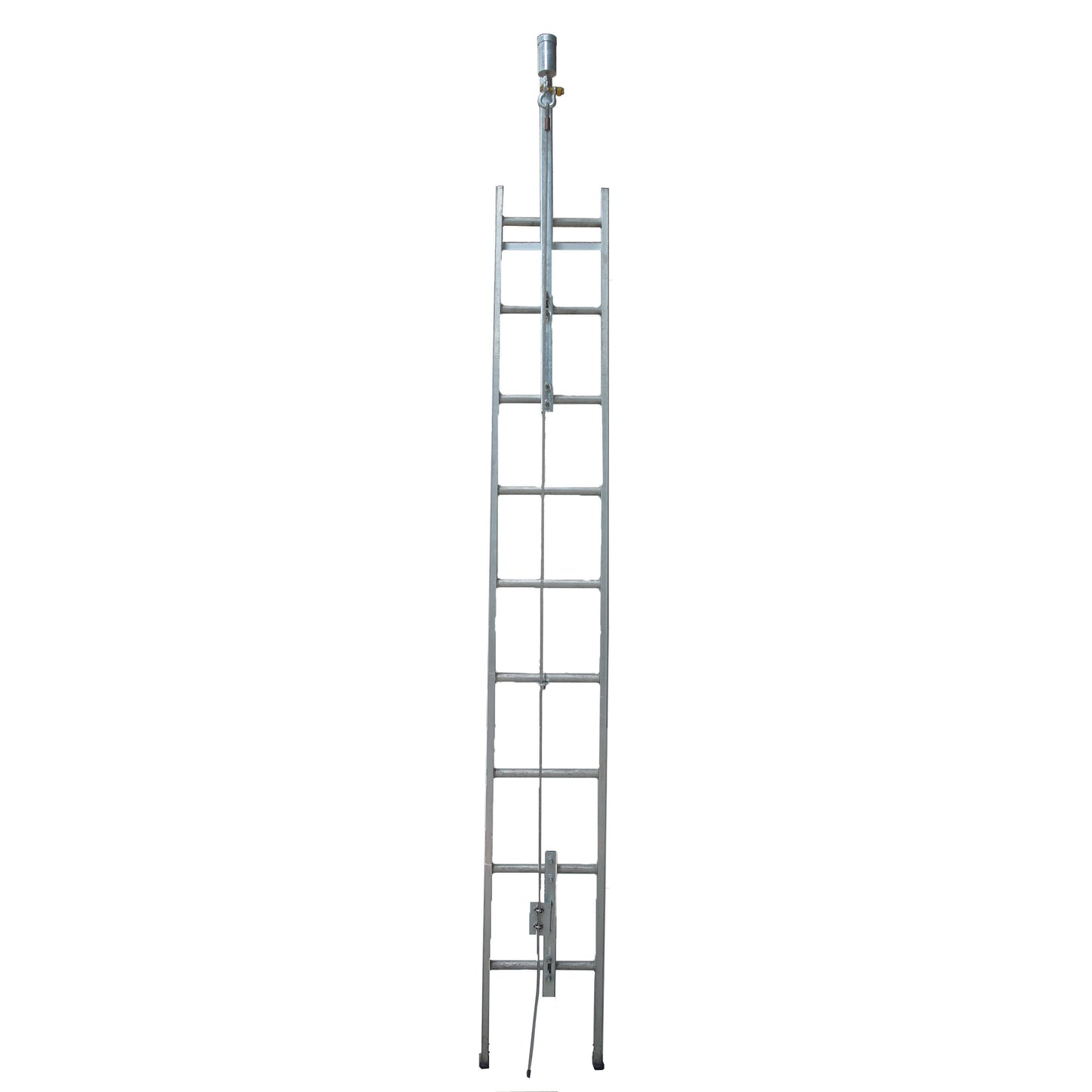 Climb Safe Ladder System for Ascending and Descending