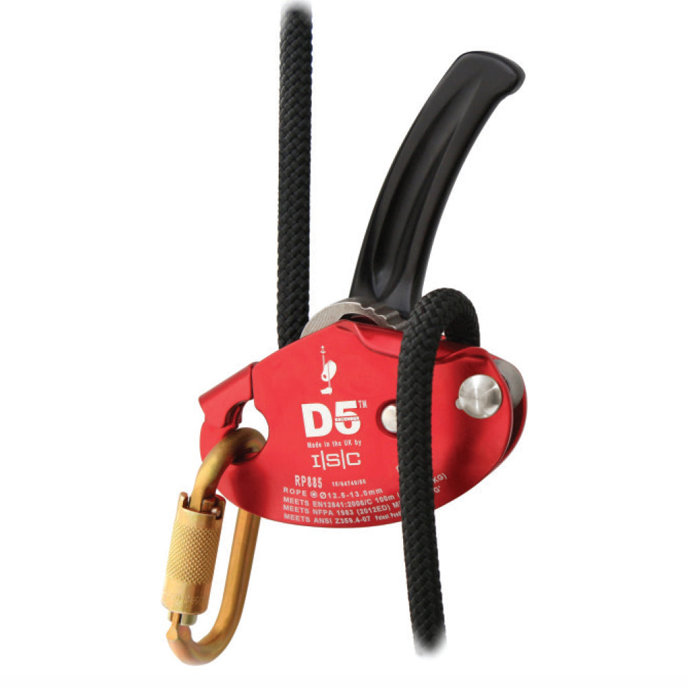 Rope Descender D5 ISC Wales 12.5mm to 13mm Rope