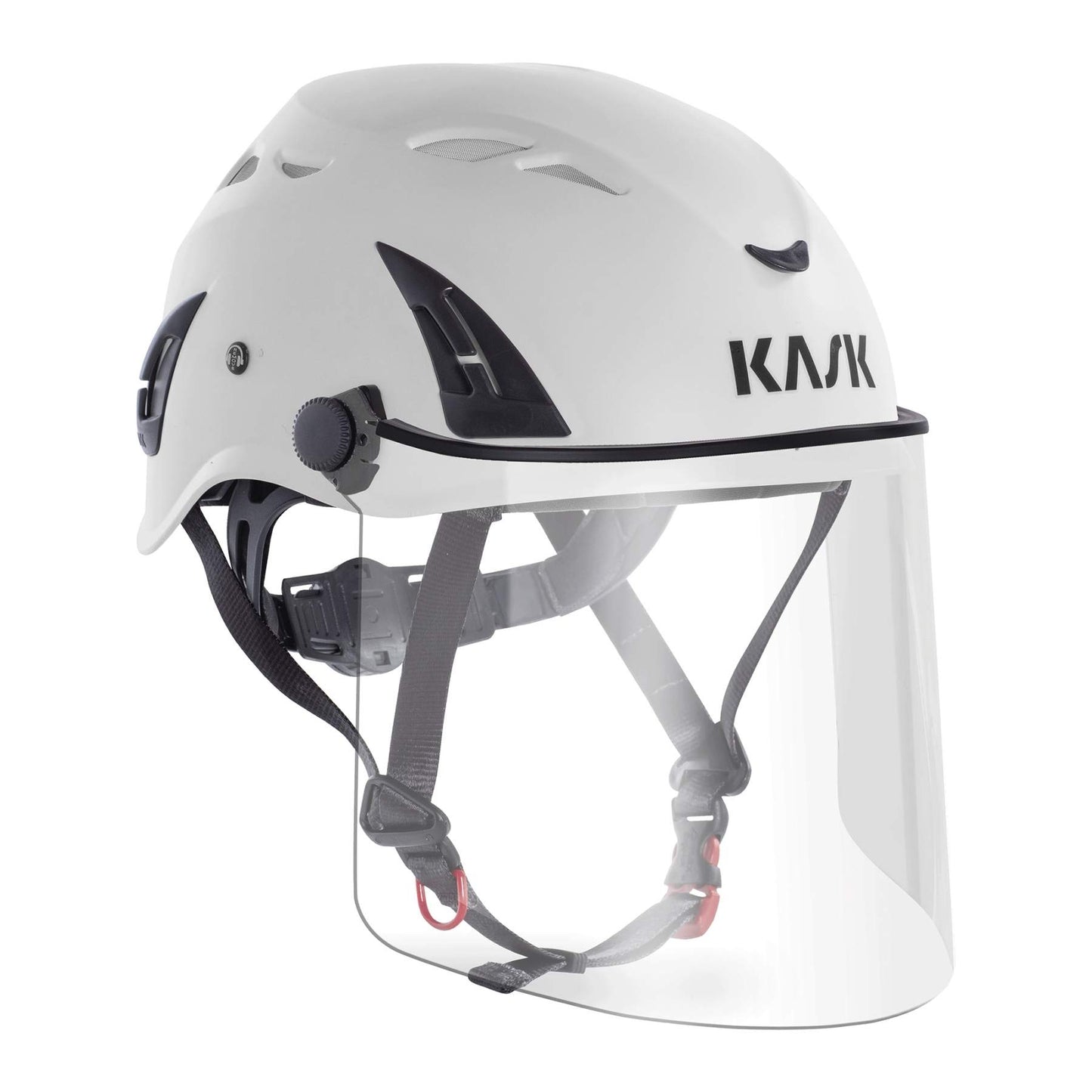 Full Face Clear / Transparent Shield On KASK High Performance Plus Helmet