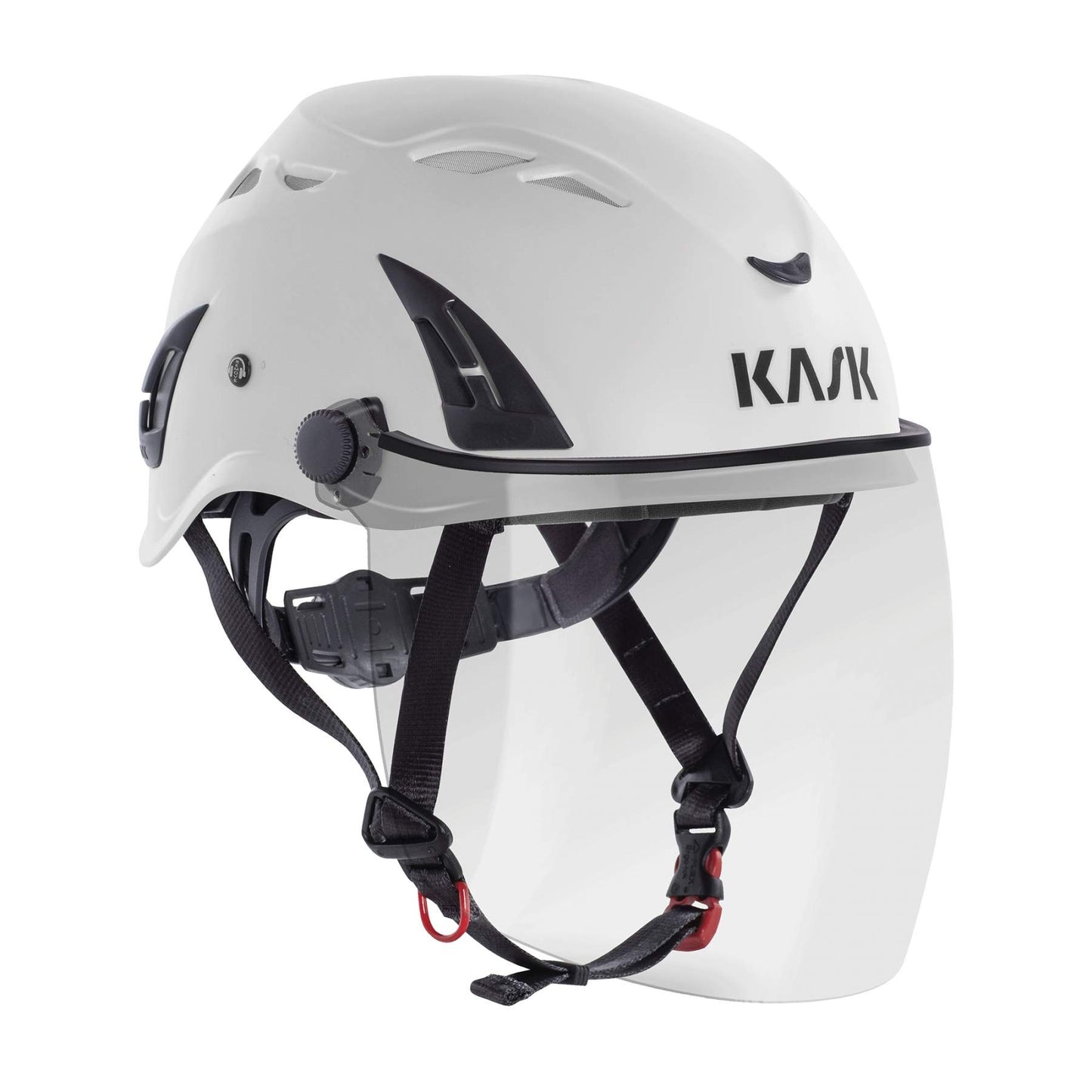 Full Face Clear / Transparent Visor On KASK High Performance Plus Helmet