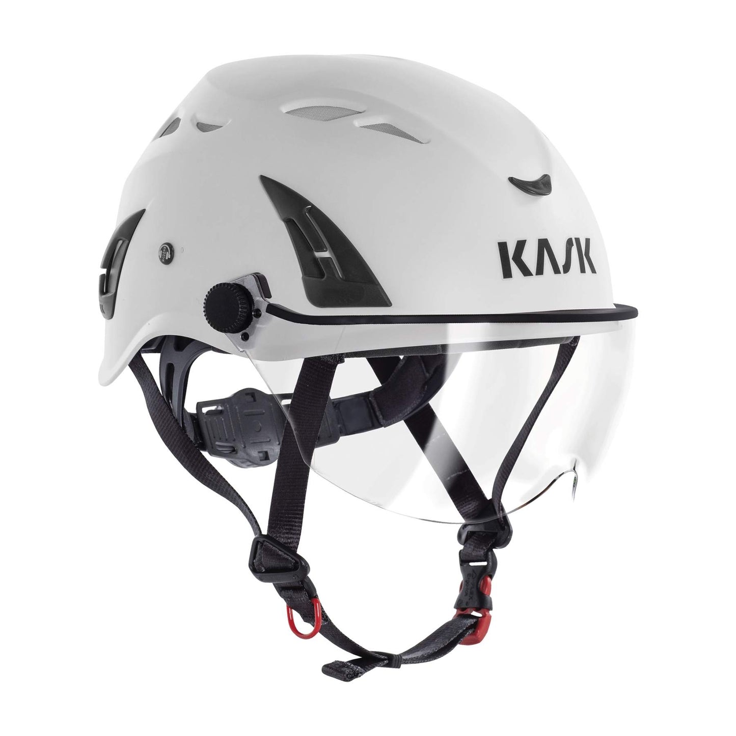 Half Face Clear / Transparent Visor On KASK High Performance Plus Helmet