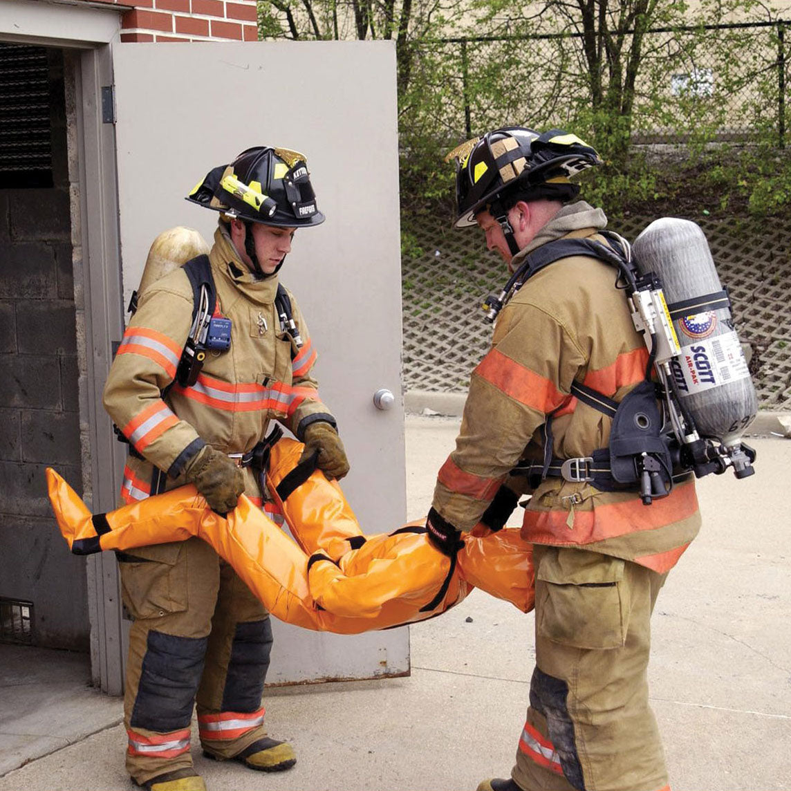 FRED Rescue Manikin Being Carried
