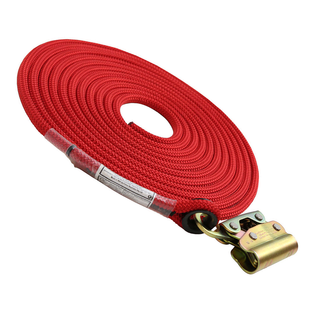 Fixed Rope Grab From Ferno Shown Attached To A Rope