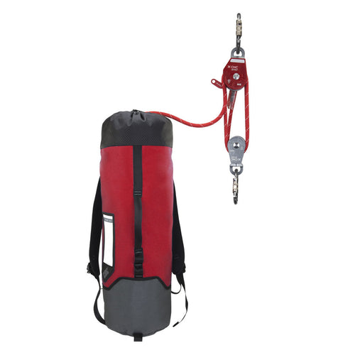 CMC CSR2 rope rescue pulley kit with 4 to 1 system