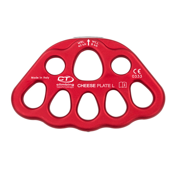 Climbing Technology anodised aluminium anchor rigging plate multi hole