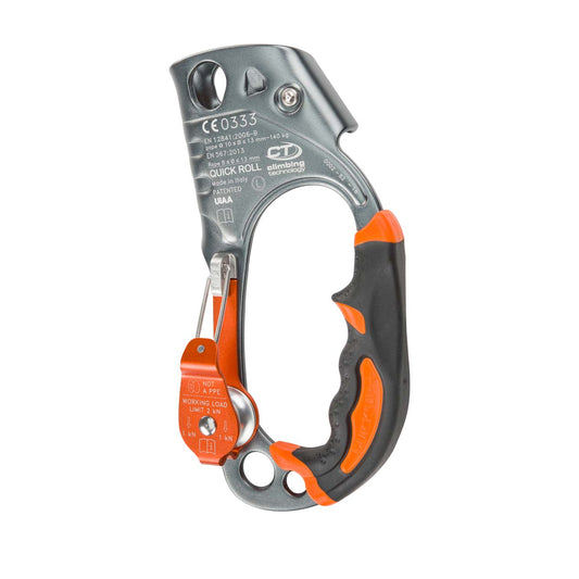 Handle Ascender or Descender Left with Integrated Pulley from Climbing Technology