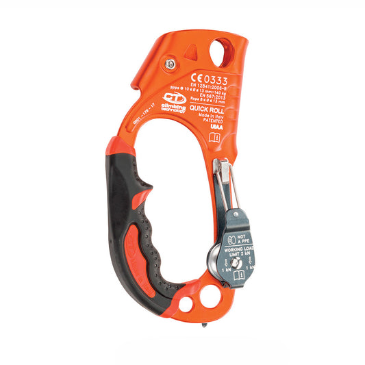 Handle Ascender or Descender Right With Integrated Pulley from Climbing Technology