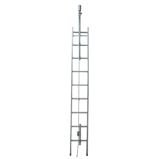Climb Safe Ladder System for Ascending and Descending 