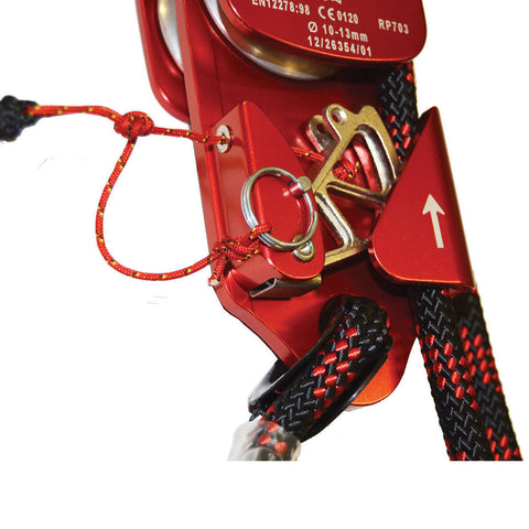 Ferno Confined Space Rescue Kit With  4:1 Pulley Close Up View