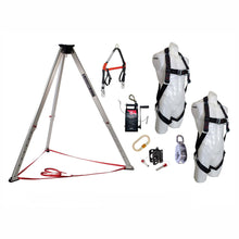 Industripod Tripod Confined Space Kit With Harnesses - Winch - Spreader Bar