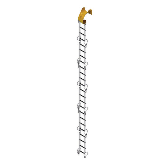Confined Space Honor Hanging Access Ladder Extendable 