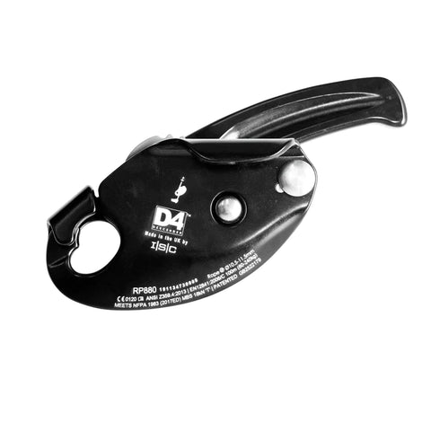 ISC D4 Rescue Descender VISC-RP880-BLACK