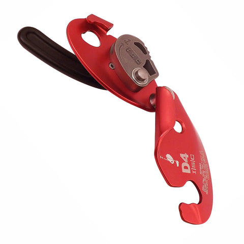 ISC D4 Rescue Descender VISC-RP880-RED Shown open