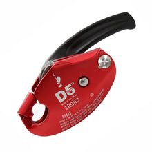 Rope Descender D5 ISC Wales 12.5mm to 13mm Rope Close up View