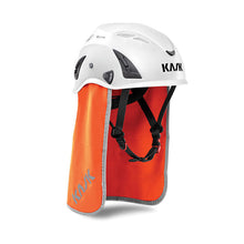 KASK HP Plus Climbing Helmet Neck Shade - Fluro Orange