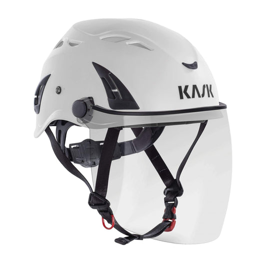 Full Face Clear / Transparent Visor On KASK High Performance Plus Helmet 