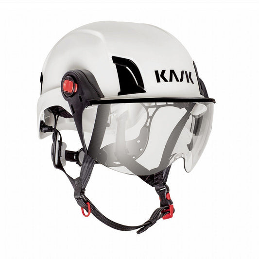 Half Face Clear Visor On KASK Zenith Helmet