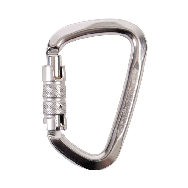 Climbing Technology large alloy triple lock karabiner with captive bar