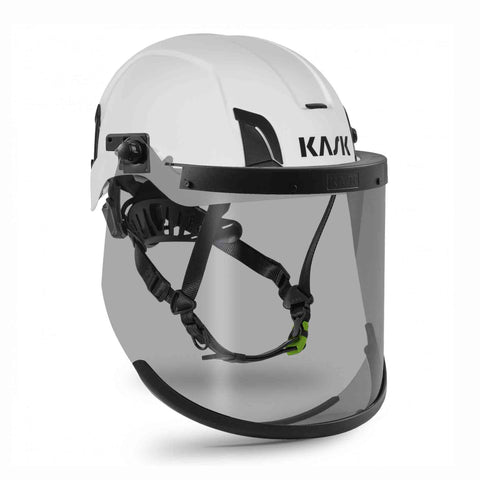 Clear Full Face Arc Flash 2 Visor On KASK Zenith Helmet