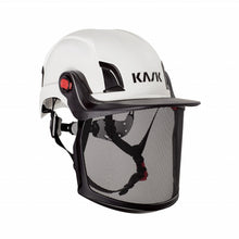 Full Face Metal Mesh Visor On KASK Zenith Helmet 