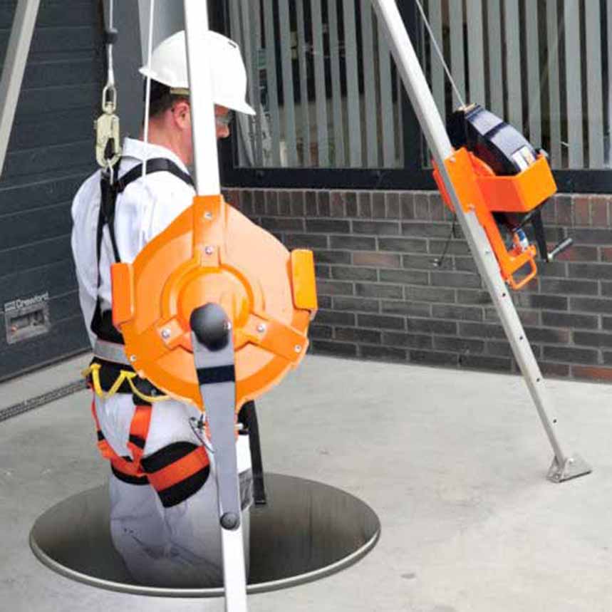 Honor Star Series Man Riding Winch | Confined Space Rescue – Height ...