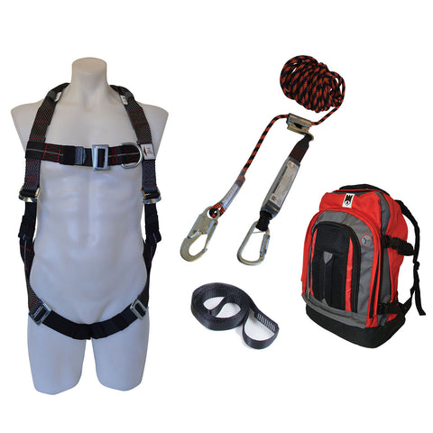Ferno Economy Roofers Safety Kit HS-DLDL-RB Rescue Kit