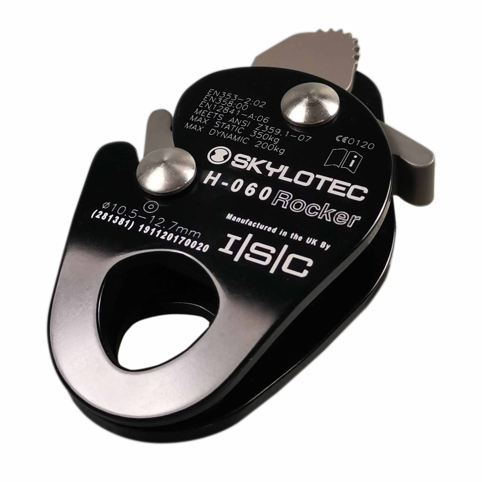 Rope Grab | Skylotec ISC Rocker Rope Grab H-060 10.5 to 12.7mm Rope ...