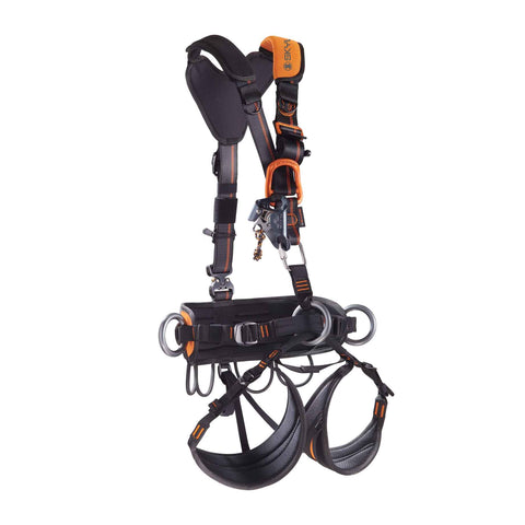 Two Piece Climbing Harness Skylotec Ignite Record SZT with Chest Ascender