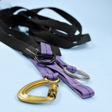 Sharp Edge Cut Proof Soft Slings With Karabiner 40kN Rated Detail View