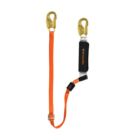 Shock Absorbing Lanyards BFD Adjustable I Single Leg Single Tail