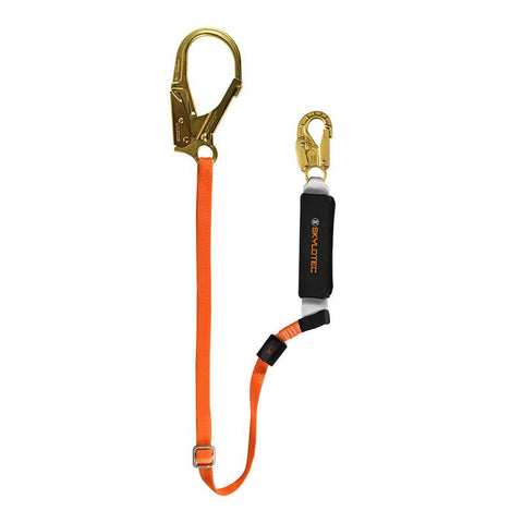 Shock Absorbing Lanyards BFD Adjustable I Single Leg Single Tail