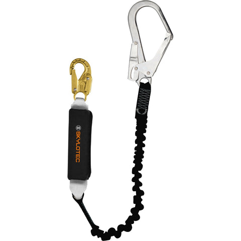 2M Shock Absorbing Lanyard BFD FLEX Scaffold Hook Skylotec Single Leg Single Tail