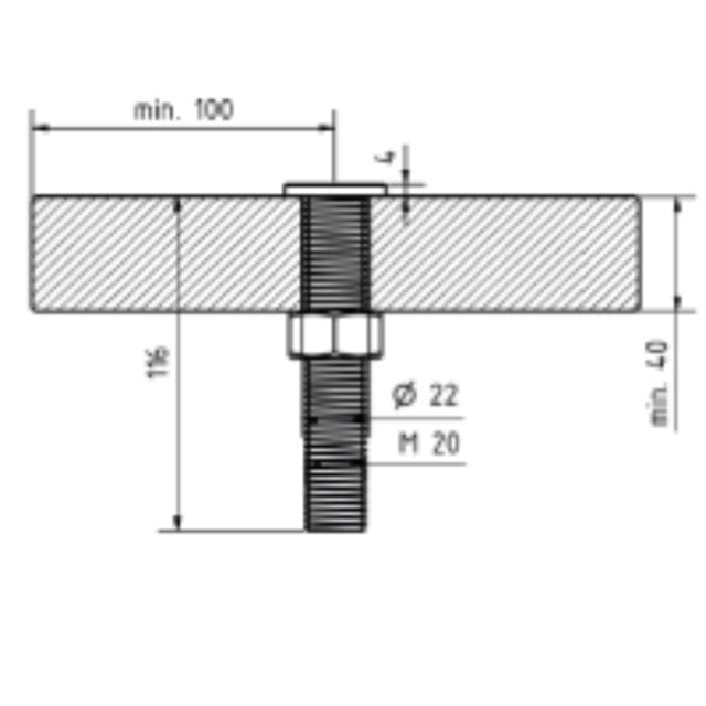 Removable Point On Column Skylotec Mobilfix Removable Anchor Point | Reusable Anchor – Height ...